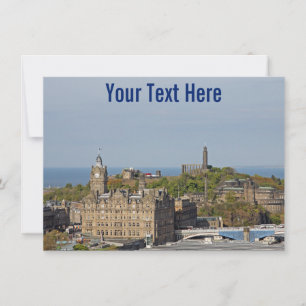 Carte Edinburgh, Scotland
