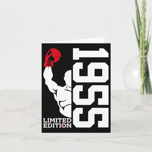 Carte Edition limitée 1955 Boxer 70e Anniversaire Boxing (Devant)