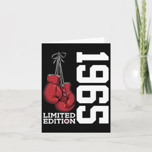 Carte Edition limitée 1965 Boxer 60e Anniversaire Boxing