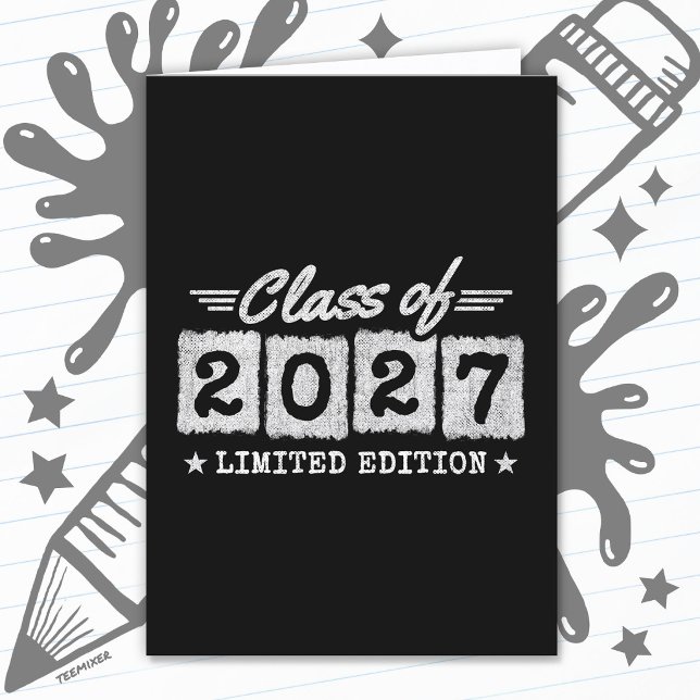 Carte Édition Limitée Diplômés de la Promotion 2027 (Créateur téléchargé)