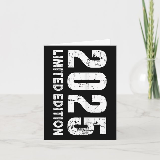 Carte Édition Limitée Et 2025  (Devant)