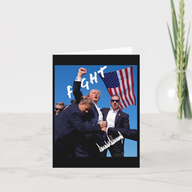 Carte Édition Signature Trump  (Devant)