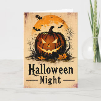 Carte Édition spéciale graphique Halloween – Thème année