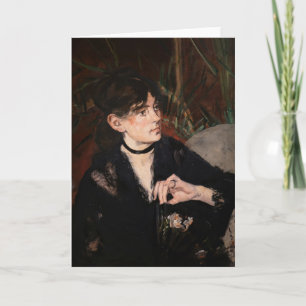 Carte Edouard Manet - Berthe Morisot avec un éventail 18