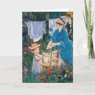 Carte Edouard Manet - Blanchisserie
