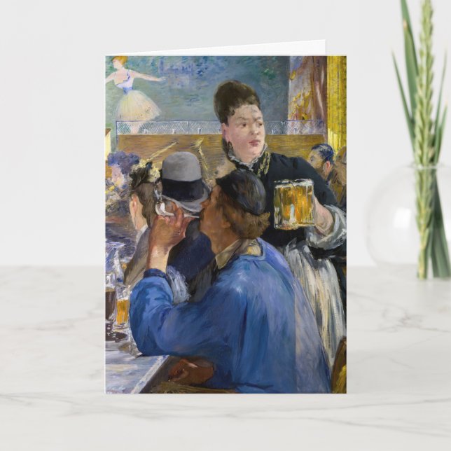 Carte Edouard Manet - Coin de café-concert (Devant)