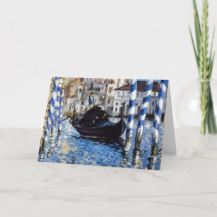 Carte Edouard Manet - Grand Canal, Venise