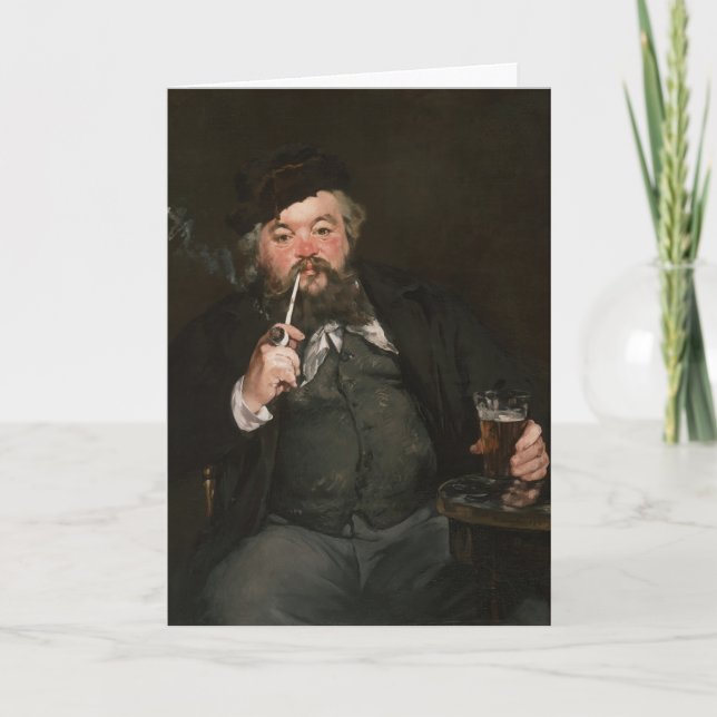 Carte Edouard Manet - Un bon bock (Devant)