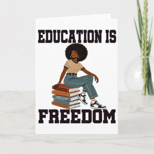 Carte Éducation du Mois de l'histoire des Noirs Est la L