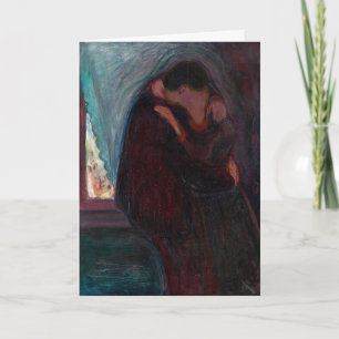 Carte Edvard Munch - Le baiser