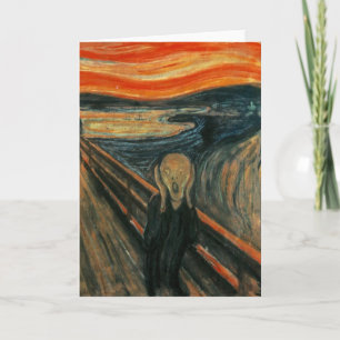 Carte Edvard Munch - le cri perçant