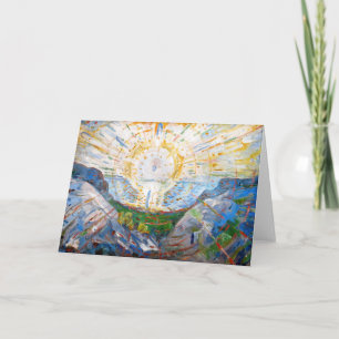 Carte Edvard Munch - Le Soleil 1912