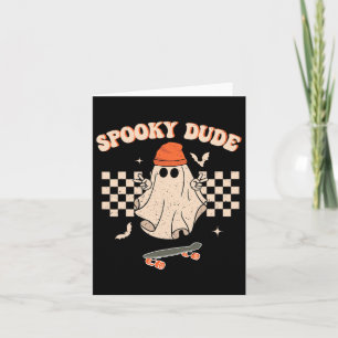 Carte Éffrayant Dude Toddler Rétro Hippie Super Hallowee