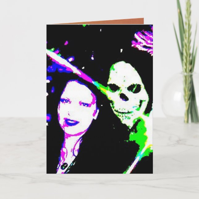 Carte effrayé (Devant)