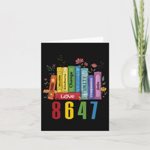 Carte Égalité des droits Fleurs du livre 8647 Femme fémi