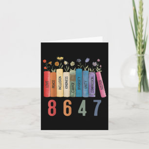 Carte Egalité des droits Livre Flower 8647 Trump Feminis