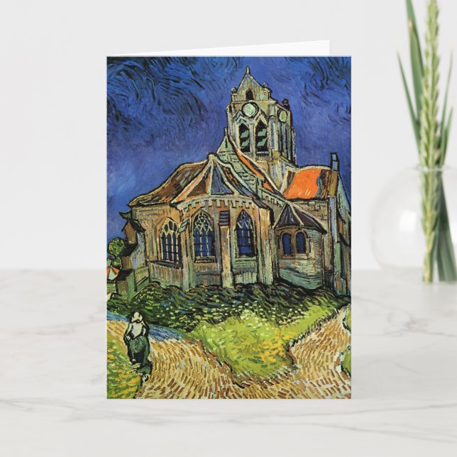 Carte Eglise à Auvers-sur-Oise par Vincent van Gogh (Devant)