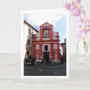 Carte Église À Cracovie, Pologne