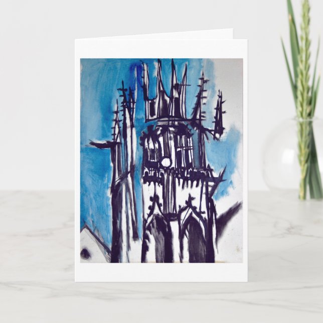 Carte Eglise de la Madelaine (Devant)