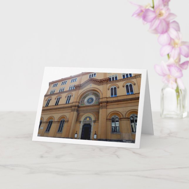 Carte Église évangélique vaudoise, Rome, Italie (Orchidée)