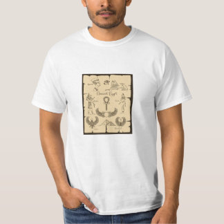 Carte égyptienne T-Shirt - Terre des pharaons et d