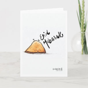 Carte Eid Moubarak - Samosa