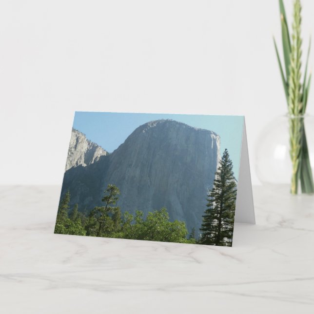 Carte El Capitan du parc national Yosemite (Devant)
