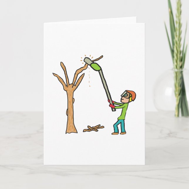 Carte Élagage d'arbres (Devant)