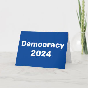 Carte Élection présidentielle de 2024 pour la démocratie