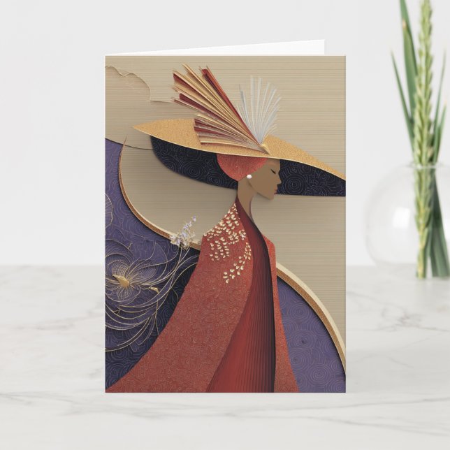 CARTE ÉLÉGANCE COURONNE #4 (Devant)
