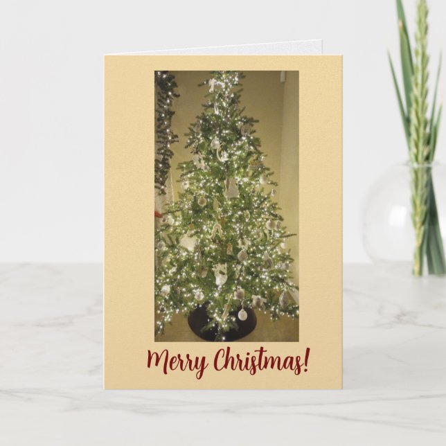 Carte Elegant Christmas Greeting Card (Devant)