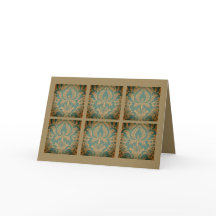 Élégant Damas Fête des Mères