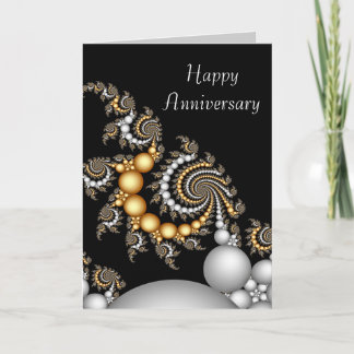 Carte élégante d'anniversaire