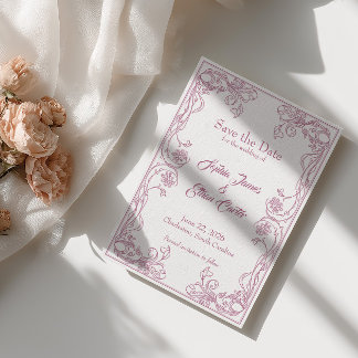 Carte Élégante de Mise à Jour de Date – Filigrane