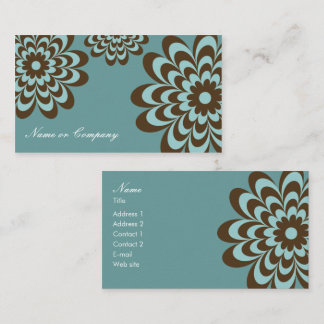 Carte élégante moderne de carte de visite ou de