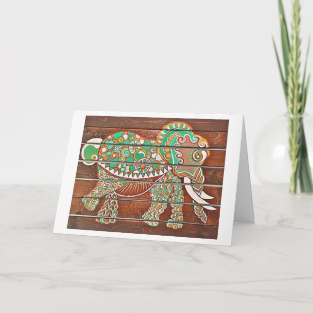 Carte Elephant Love (Devant)