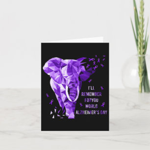 Carte Elephant Se Souviendra De Vous Monde Heimerheimer