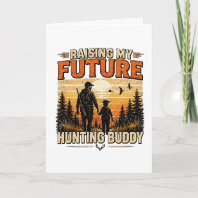 Carte « Élever mon futur compagnon de chasse » (Devant)