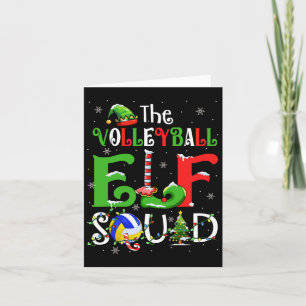 Carte Elf Xmas Elf Casquette De Volleyball Scute Ss Cute