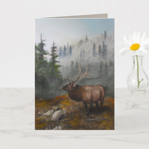 Carte "Elk Art" de Jason Street 5" x 7"