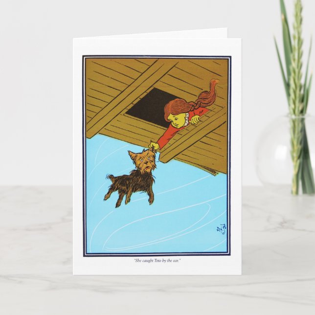 Carte Elle A Pris Toto Par L'Oreille (Devant)