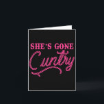 Carte Elle Est Partie Ry Drôle Design<br><div class="desc">Elle Est Partie Ry Drôle Design</div>