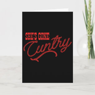 Carte Elle est partie Ry, musique country, western de co