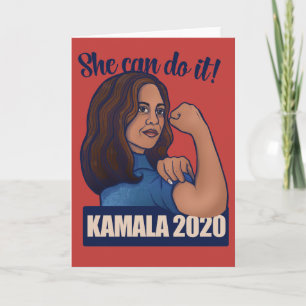 Carte Elle peut le faire KAMALA 2020 Vote Kamala Harris