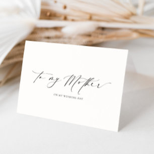 Carte Ellesmere À Ma Mère Fête De Mariage