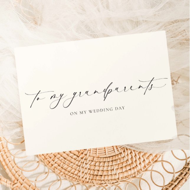 Carte Ellesmere À Mes Grands-Parents Jour De Mariage (Créateur téléchargé)