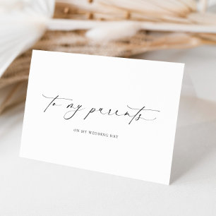 Carte Ellesmere À Mes Parents Jour De Mariage