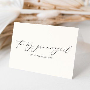 Carte Ellesmere À Mon Jour De Mariage Groomsgirl