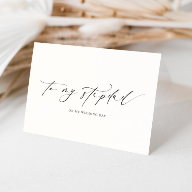 Carte Ellesmere À Mon Jour De Mariage Stepdad (Créateur téléchargé)