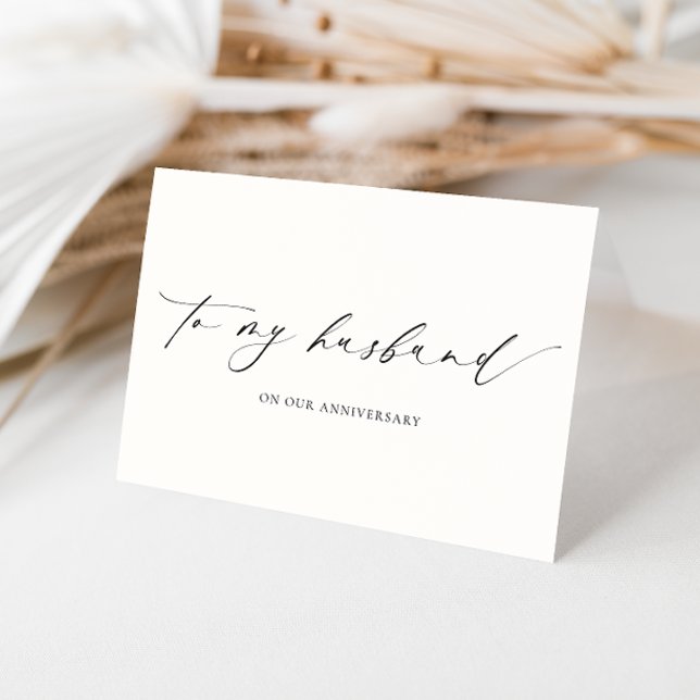 Carte Ellesmere À Mon Mari Pour Notre Anniversaire (Créateur téléchargé)